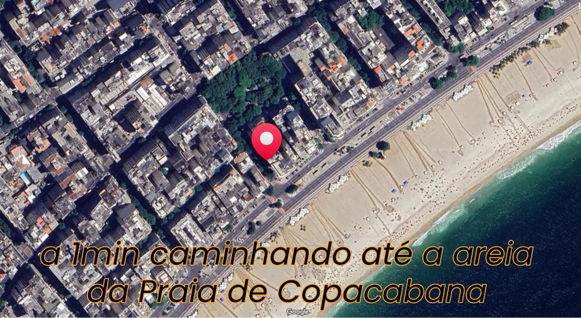 Excelente Apartamento A 1Min Da Praia De Copacabana Rio de Janeiro Dış mekan fotoğraf